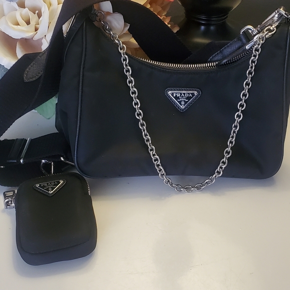 Prada tessuto 2005 shoulder bag. - Picture 1 of 6